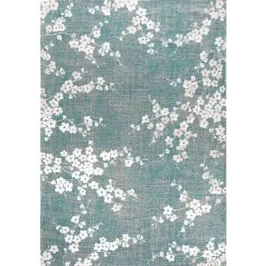 Vloerkleed Lake Blue 9850 Sakura | Louis de Poortere Nu Kopen